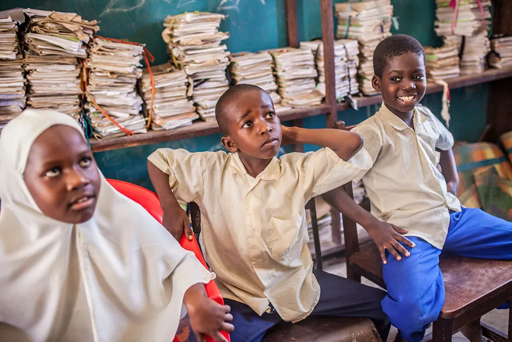 Students supported by the educational scholarship program